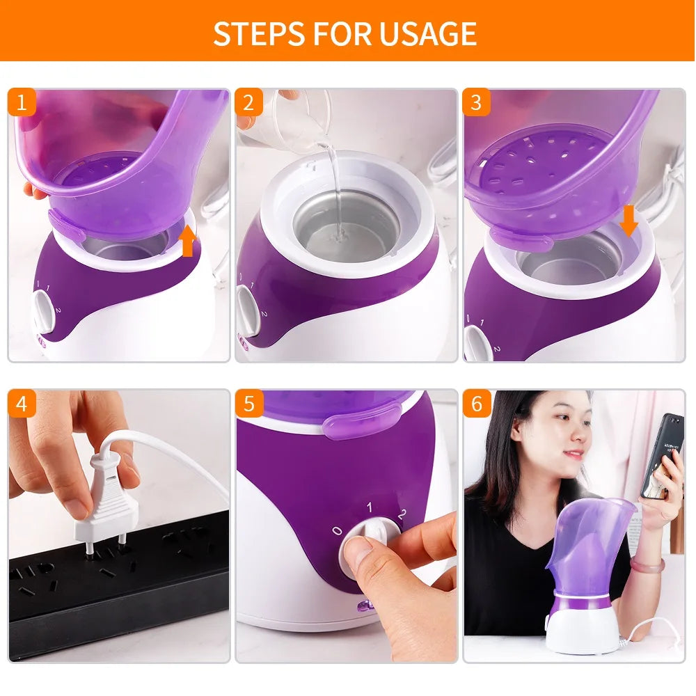Nano Hot Facial Steamer Sprayer