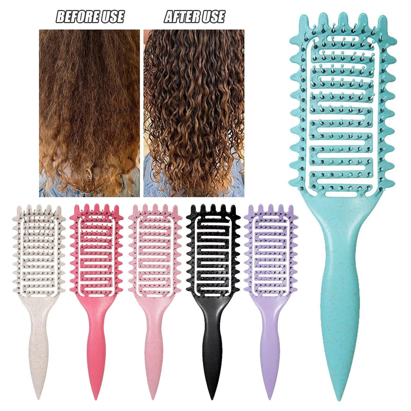 3 In 1 Hair Brushes