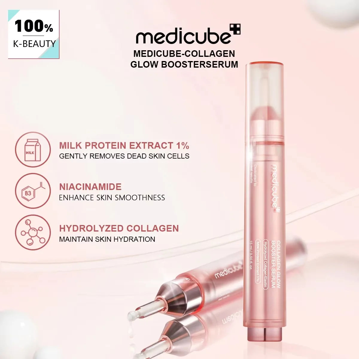 Medicube Collagen Glow Booster Serum 15ml
