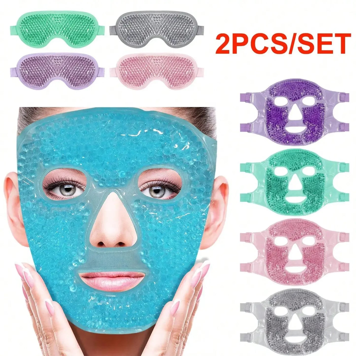 Gel Cooling Ice Facial Mask