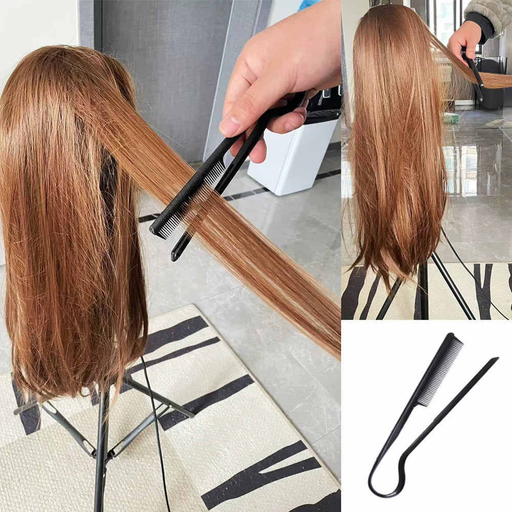 V-Comb Hair Finishing Straightening Splint Comb