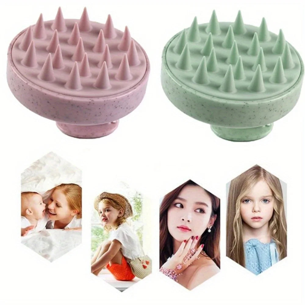 Silicone Shampoo Brush Body Massage Brush