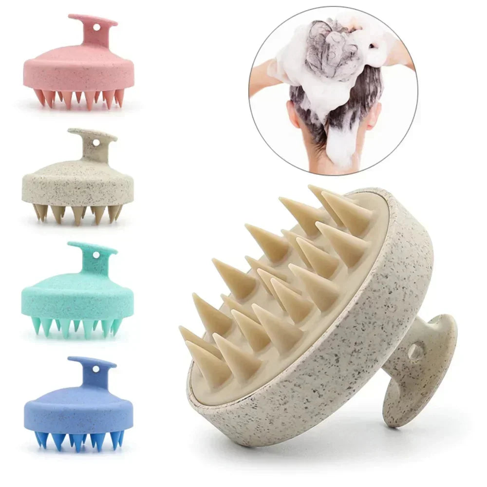 Silicone Shampoo Brush Body Massage Brush