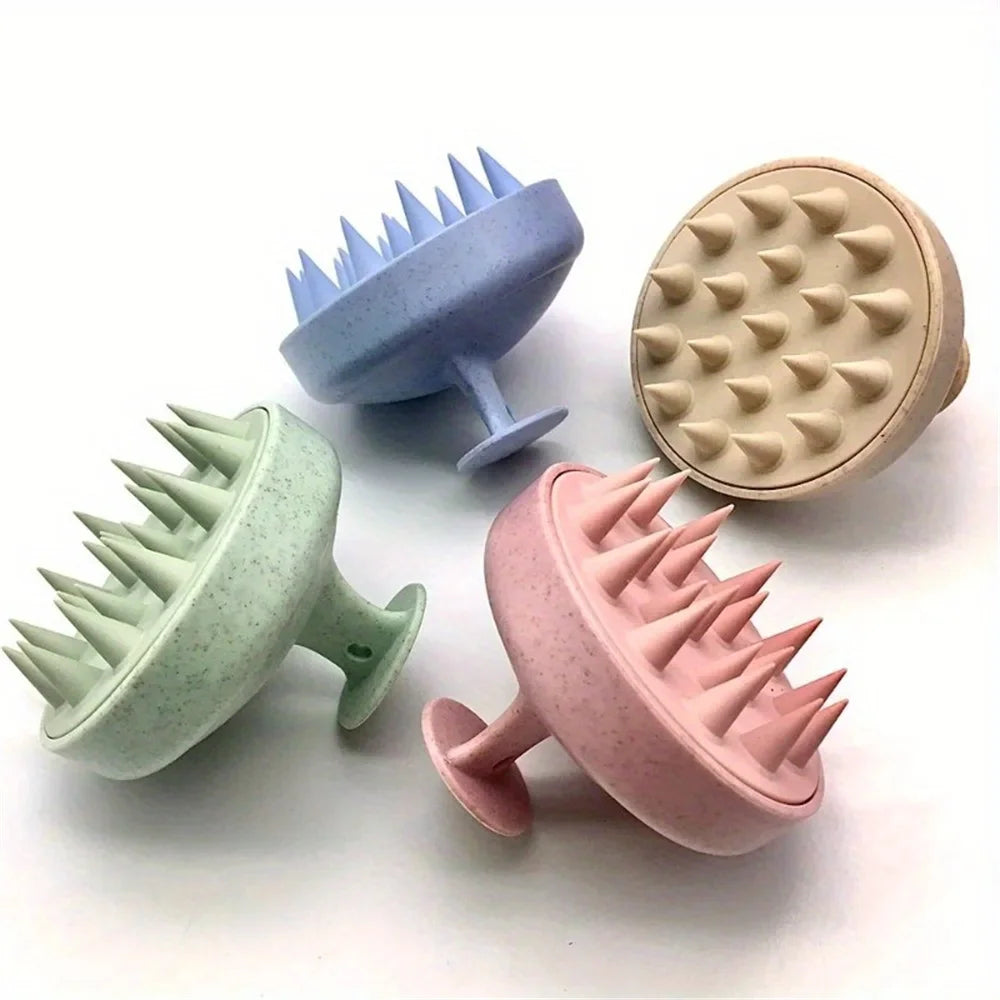 Silicone Shampoo Brush Body Massage Brush