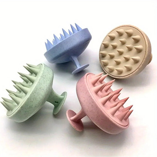 Silicone Shampoo Brush Body Massage Brush